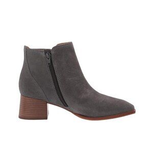 Lucky Brand Sz. 10 NWT Waterproof Suede Lilye  Bootie in Gunmetal